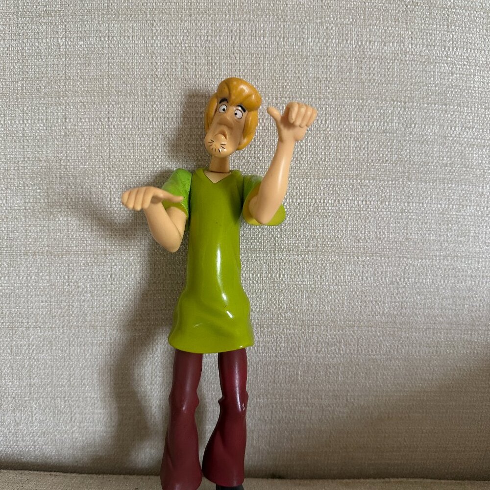1999 Shaggy Action Figure poseable 9 inches tall